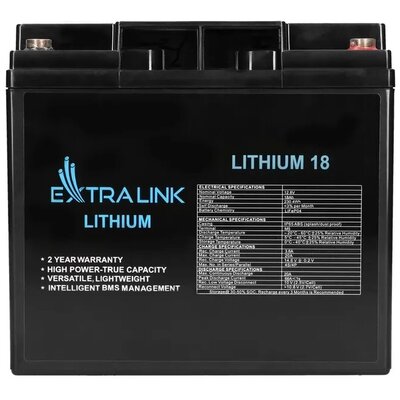 Фото - Батарея для ДБЖ ExtraLink Akumulator  EX.30417 18Ah 12.8V 