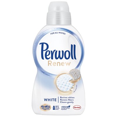 Фото - Інша побутова хімія Perwoll Płyn do prania  Renew White 990 ml 