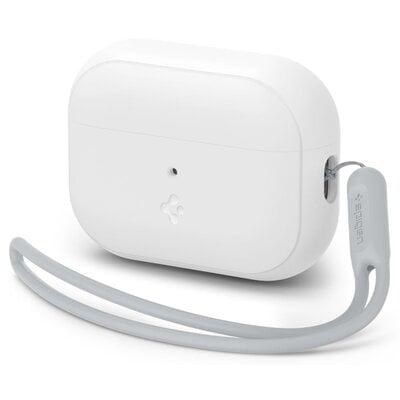 Фото - Чохол для навушників Spigen Etui na słuchawki  Silicone Fit Strap do Apple Airpods Pro 1/2 Biało 