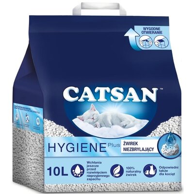 Фото - Котячий наповнювач Catsan Żwirek dla kota  Hygiene 10 l 
