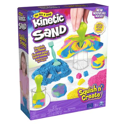 Zdjęcia - Pozostałe zabawki Spin Master Piasek kinetyczny  Kinetic Sand Zgniataj i twórz 6065527 