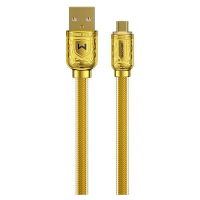 Фото - Кабель Wekome Kabel USB - Micro USB  WDC-161 Sakin Series 1 m Złoty 
