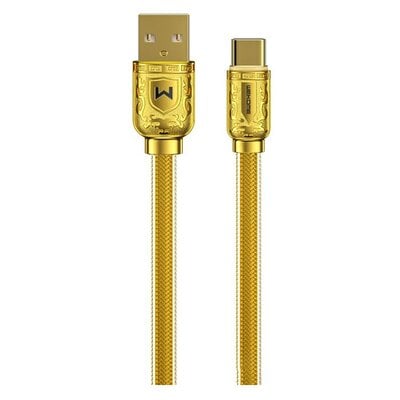 Фото - Кабель Wekome Kabel USB - USB-C  WDC-161 Sakin Series 1 m Złoty 