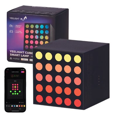 Zdjęcia - Żyrandol / lampa Xiaomi Panel świetlny YEELIGHT Smart Cube Light Matrix 