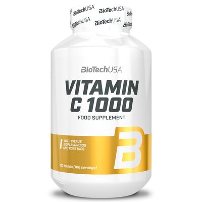 Фото - Вітаміни й мінерали BioTech Witamina C  Bioflavonoids  (100 tabletek)