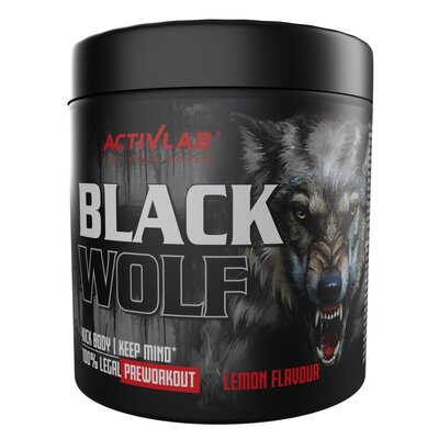 Фото - Інше спортивне харчування Activlab Przedtreningówka  Black Wolf Cytrynowy  (300 g)