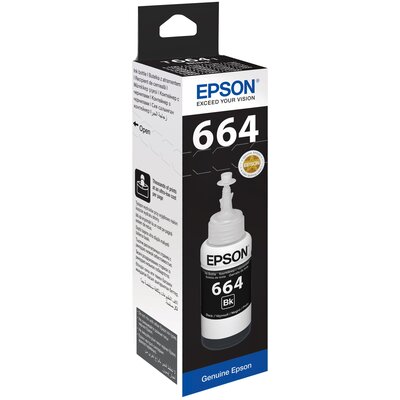 Tusz EPSON EcoTank 664 Czarny 70 ml C13T66414A