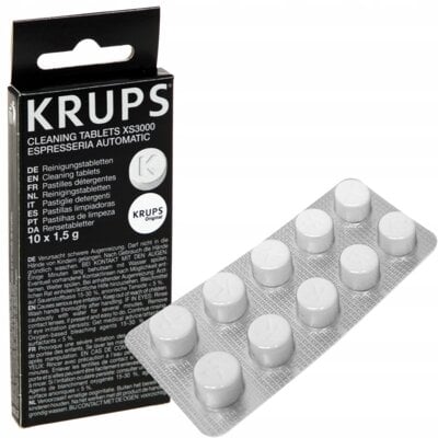Zdjęcia - Konserwacja sprzętów AGD Krups Tabletki czyszczące do ekspresów  XS3000  (10 sztuk)