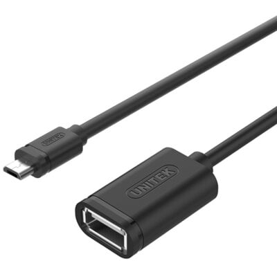 Zdjęcia - Kabel Unitek Adapter USB - Micro USB  C438GBK 