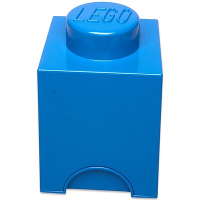 Zdjęcia - Pozostałe zabawki Lego Pojemnik na  klocek Brick 1 Niebieski 40011731 