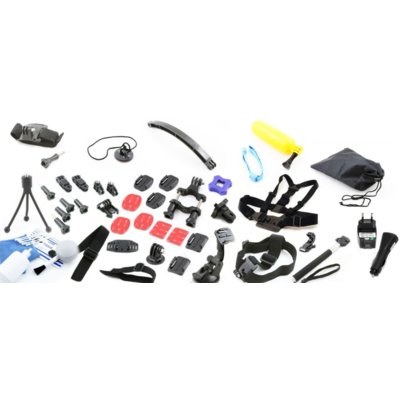 Zdjęcia - Akcesoria do kamer sportowych XREC Zestaw  do GoPro Advanced Set  (58 elementów)