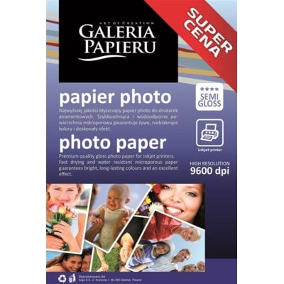 Zdjęcia - Papier Galeria Papieru  fotograficzny  Semi Gloss 10x15 200g/m2 50 arkuszy 